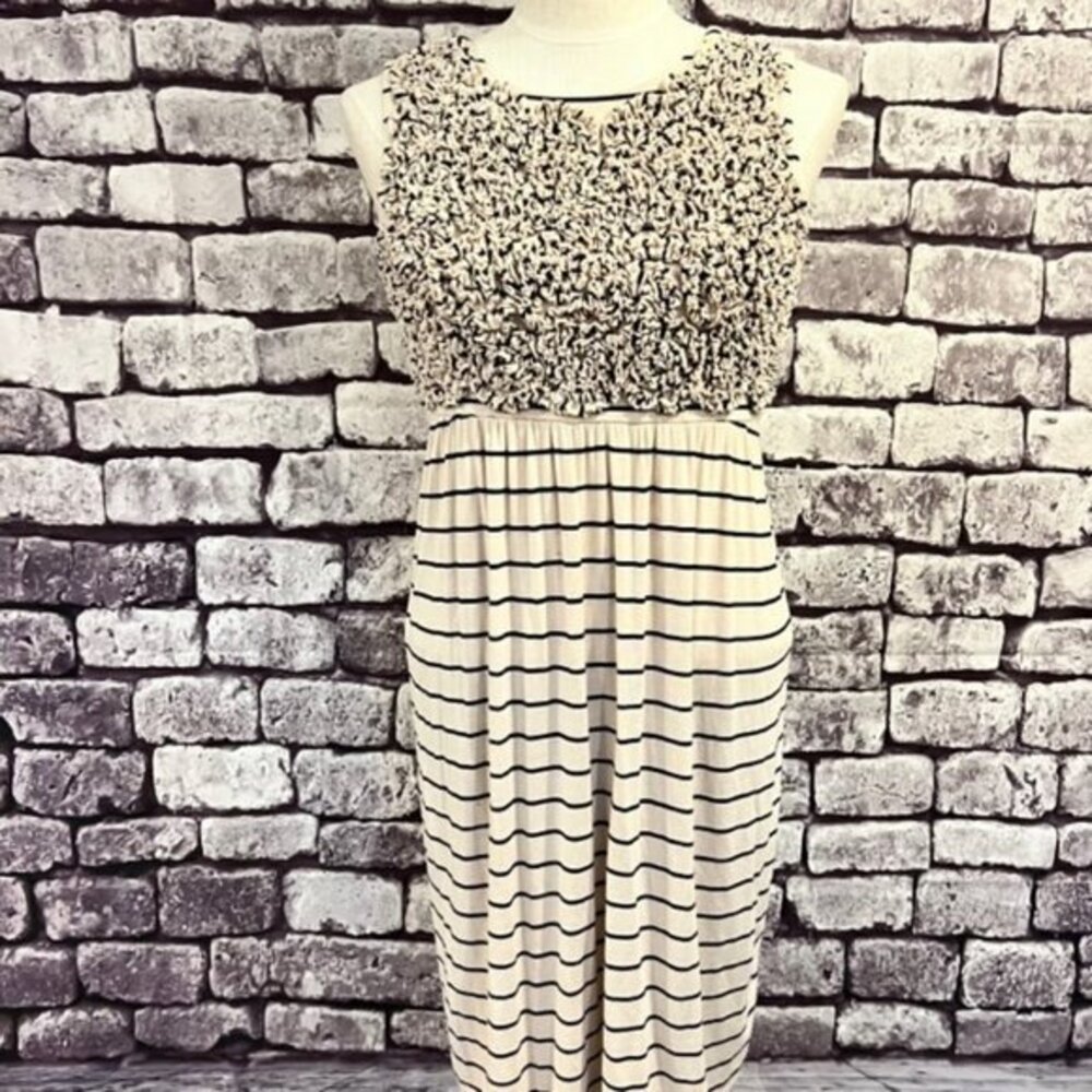 Design History Striped Sleeveless Dress Size S